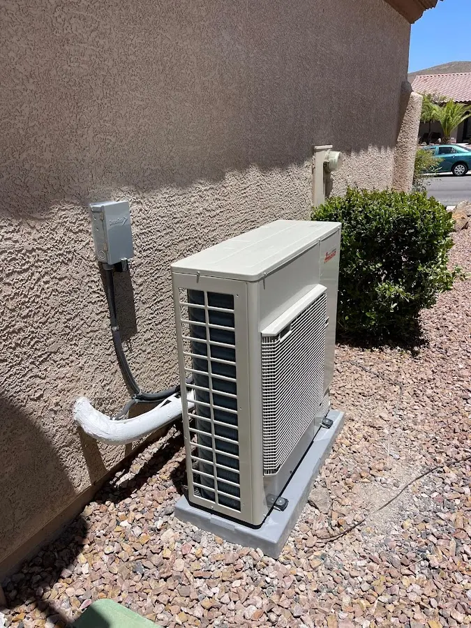 Residential air conditioning condenser unit in Whitpain